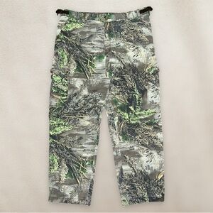 Vintage Real Tree Camo Cargo Pants Baggy Relaxed Fit Outdoor Hunting Size 38x30